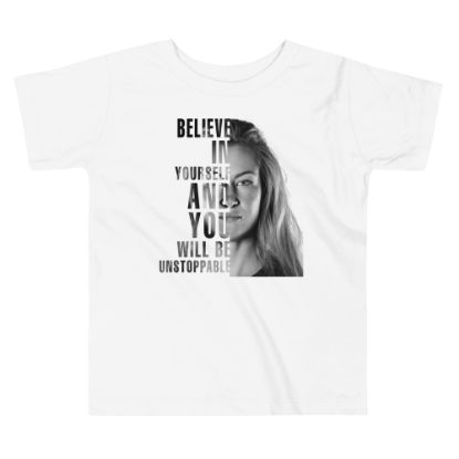 Picture of Miesha Tate "Believe" Toddler Short Sleeve Tee