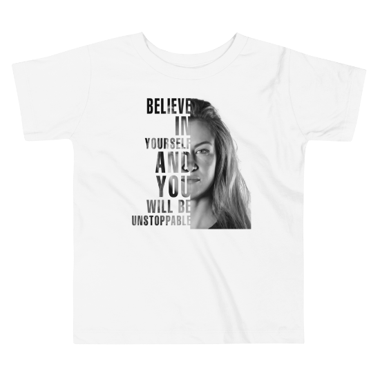 Picture of Miesha Tate "Believe" Toddler Short Sleeve Tee