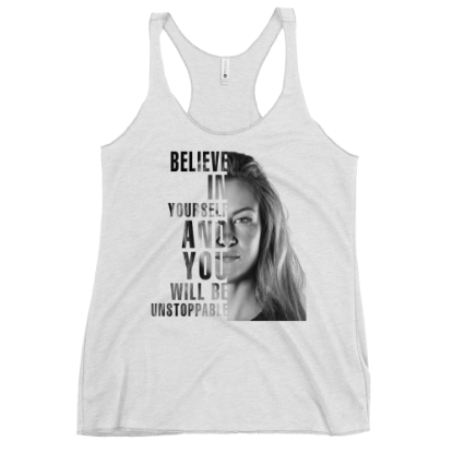 Picture of Miesha Tate "Believe" Women's Racerback Tank