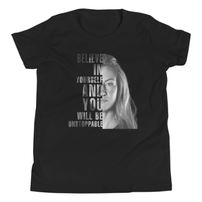 Picture of Miesha Tate "Believe" Youth Short Sleeve T-Shirt