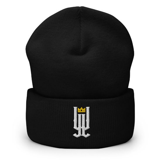 Picture of Yazmin "Logo" Cuffed Beanie
