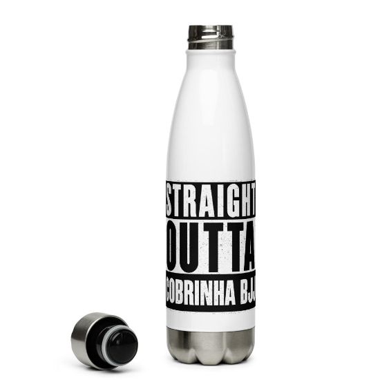 Picture of Stainless Steel Water Bottle - Straight Outta Cobrinha