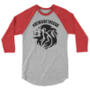 Picture of Beware the Cub 3/4 sleeve raglan shirt