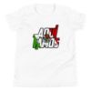 Picture of Kid Kvenbo - Aqui Tamos - Youth Short Sleeve T-Shirt