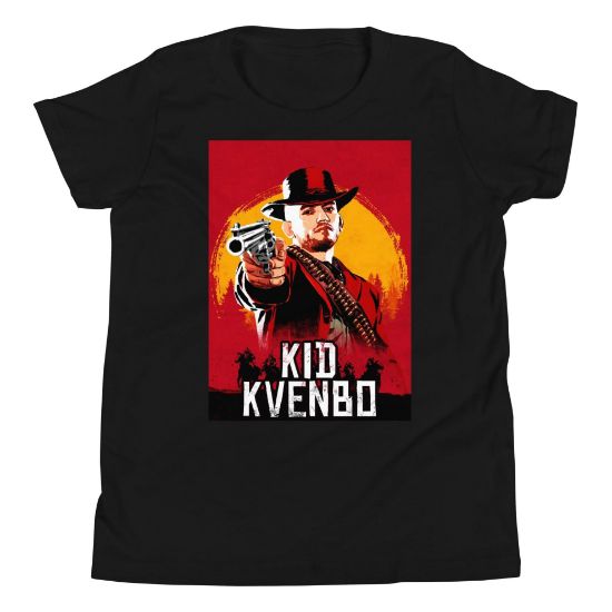 Picture of Kid Kvenbo - Red Dead - Youth Short Sleeve T-Shirt