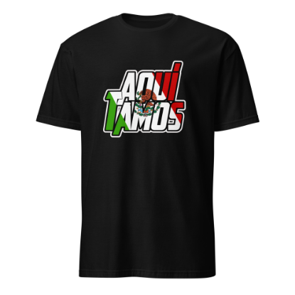 Picture of Kid Kvenbo - Aqui Tamos - Short-Sleeve Unisex T-Shirt