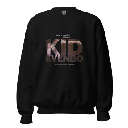 Picture of Kid Kvenbo - Work Hard - Unisex Sweatshirt
