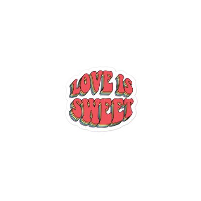 Picture of Love Is Sweet Sticker
