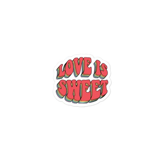 Picture of Love Is Sweet Sticker