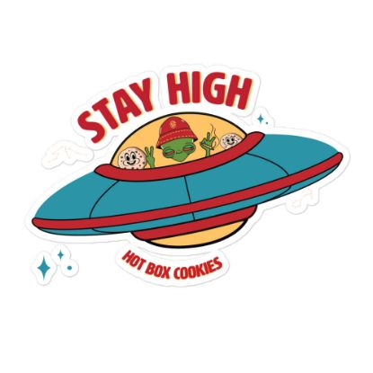 Picture of Out Of This World UFO Sticker