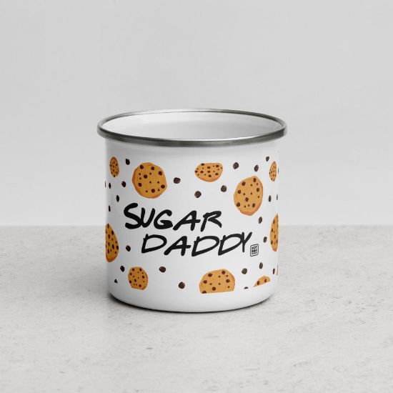 Picture of Sugar Daddy Enamel Mug