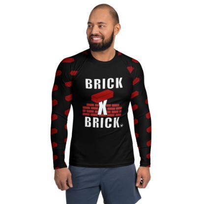 Picture of Cobrinha BJJ Las Vegas - Brick x  Brick - Men's Rash Guard