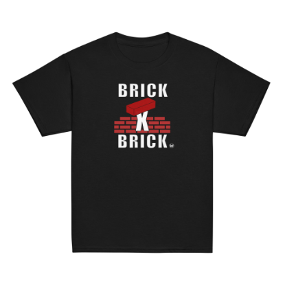 Picture of Cobrinha BJJ - Brick X Brick - Youth classic tee